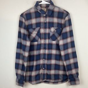 Men’s Flannel Tailored Fit Button Down Shirt